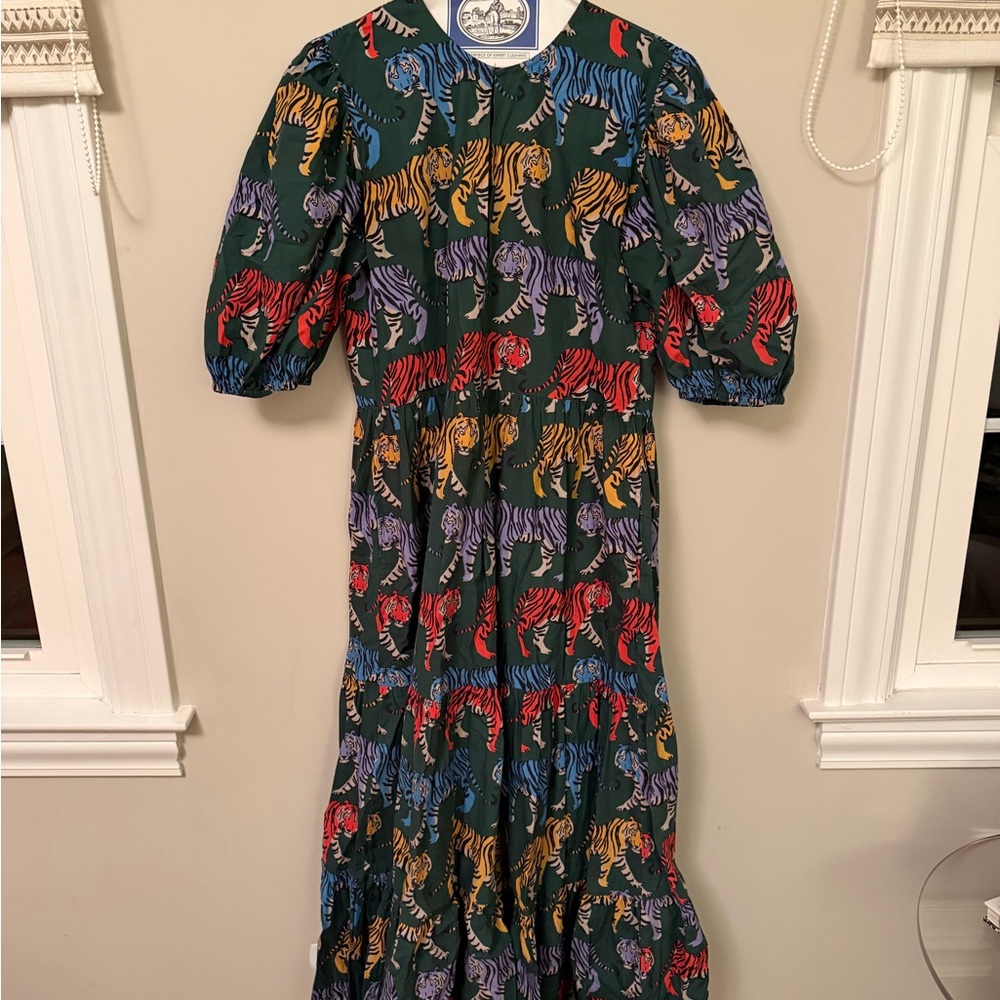 Oliphant Tiger Print Maxi Dress - Picture 2 of 5